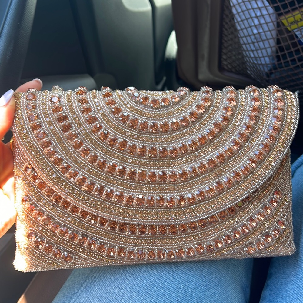 Vintage embellished purse
